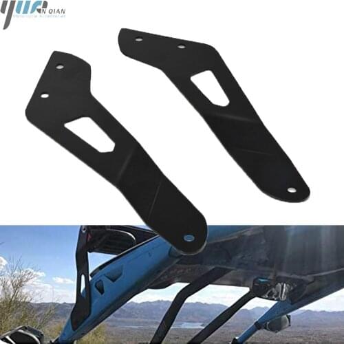 New For Bombardier Can-Am Maverick X3 Models 2017 2018 2019 Upper Windshield Roof Curved LED Light Bar Mounting Brackets Kit