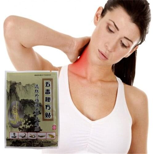 Medical Scorpion Venom Analgesic Plaster Far Infrared Aching Pain Relief Herbal Patch for Cure Rheumatism Arthritis Fatigue Musc