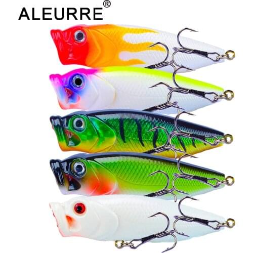 1PCS Topwater Bait Hard Popper Fishing Lure 8cm 14g Long Shot Crankbait Plastic Fishing Tackle Isca Artificial Bass Trolling