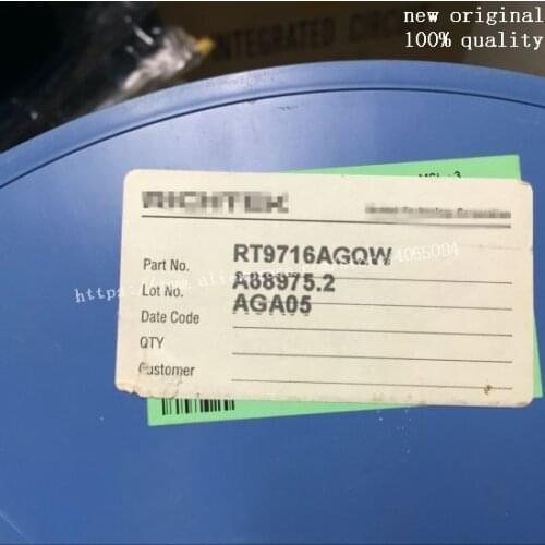 2PCS RT9716AGQW RT9716A RT9716 D9=AG Brand new and original chip IC