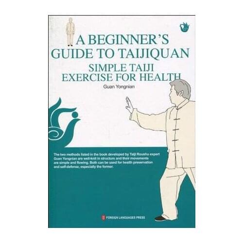 A BEGINNERS GUIDE TO TAIJIQUAN SIMPLE TAIJI EXERCISE FOR HEALTH Wushu Paperback English textbooks China Martial Arts kung fu-44