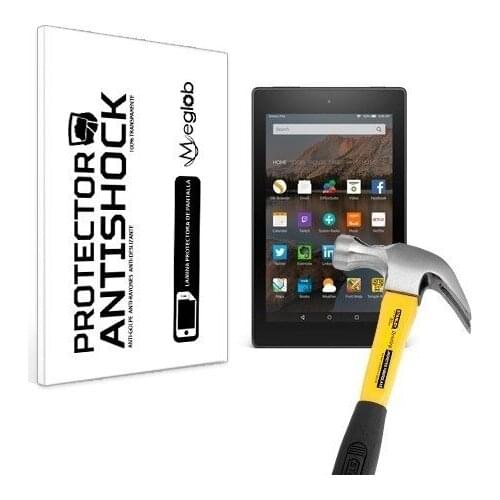 Screen protector Anti-Shock Anti-scratch Anti-Shatter compatible with Amazon Fire HD 8