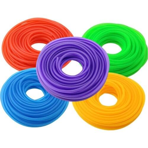 1m Motorcycle Oil Fuel Pipe 5*8mm Hose Petrol Fuel Line Hose Gas Oil Pipe Tube Nylon For Mini Moto Dirt Bike Tank Spare Parts