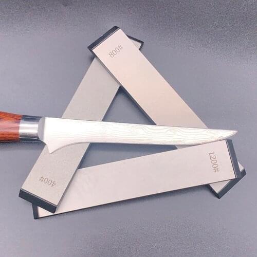 400 800 1200 big diamond sharpening stone set kitchen knfie sharpener blade sharp edge Fixed angle sharpening tools whetstone