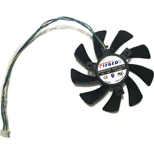 85MM Fan RX560 GPU VGA Cooler For Radeon HIS RX 560 GREEN iCooler Graphics Video Cards Cooling System as Replacement