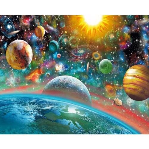 Diamond painting full square/round-Vast universe-5d diy diamond embroidery mosaic sale Kid room wedding decoration
