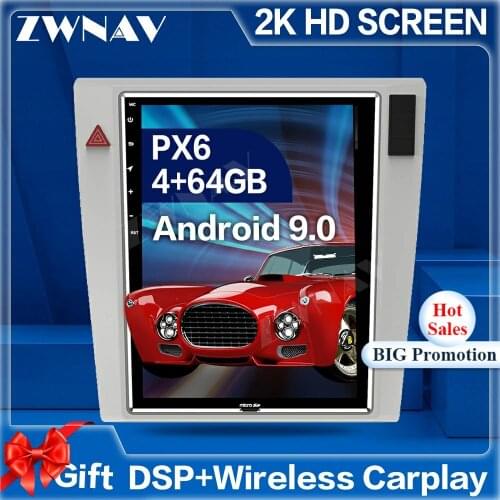 Tesla Screen Android 9 Car Multimedia Player For VW Volkswage Magotan 2009-2015 car GPS Navigation Audio Radio stereo head unit