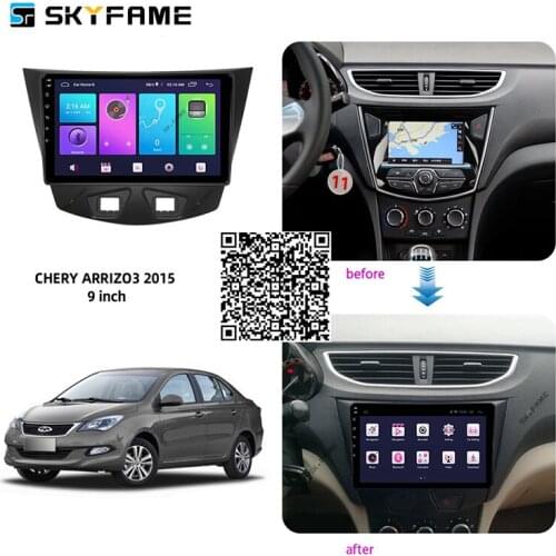 For Chery Arrizo 3 2015 Car Radio Stereo Android Multimedia System GPS Navigation DVD Player