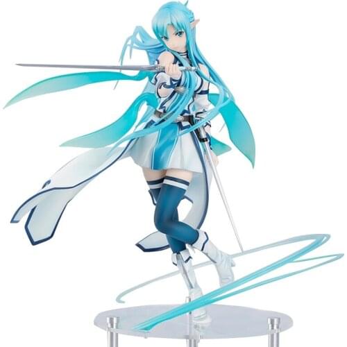In Stock Sword Art Online Sequence Battle Asuna Yuuki Undine Anime Figure Model Hand-Made 1/7 PVC Collectible Ornaments Toy Gift