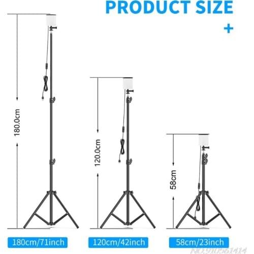 84pcs LED USB Powered Lamp With Tripods LED Light 2m Cable for Outdoor Camping Picnic Home Live Stream Video Photos N25 20