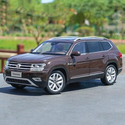 1/18 alloy casting car model original factory VW Tourang 2017 SUV off-road vehicle collection decoration holiday gift