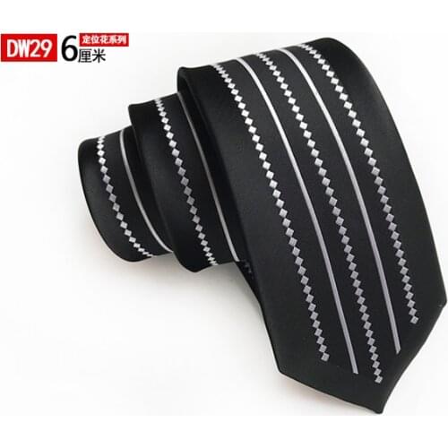New Fashion Skinny Ties Unique Panel Necktie for Party Wedding