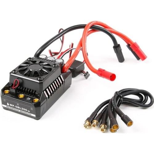 Rovan tram ezrun max5-v3 200a 6 8s esc for losi 5ive-T brushless electric off road Truck
