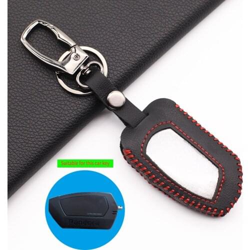 Russia Version DXL4950 Leather Case Cover for Pandora DX-90BT DX-91Lora Two Way 2 Way LCD Remote Automatic Alarm Protect Shell