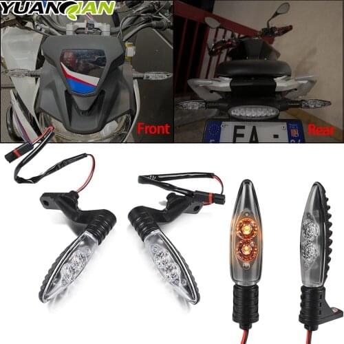 Front Rear Turn Indicator Signal LED Lights For BMW R1200GS F800GS F750GS F650GS F800R K1200R K1300R R 1200 1250 850 GS LC Adv