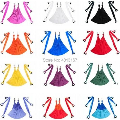 Aerial Yoga Swing Set Hanging Yoga Hammock Swing Sling Trapeze Antigravity Wide Flying for Adult Kids