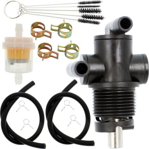 2-Way Fuel Pump Shut Off Valve Petcock For Polaris 7052159 Sportsman 400 500 600 700 2004 2005 Diesel 455 1999 2001