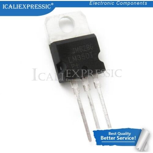 2PCS LM35DT LM35D LM35 TO-220 In Stock