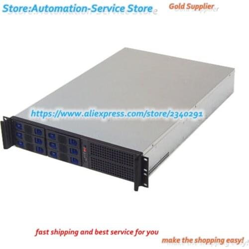2U S206 Server Case 6 Hard Disk Two CD Drive Big Board Support Cold Plug