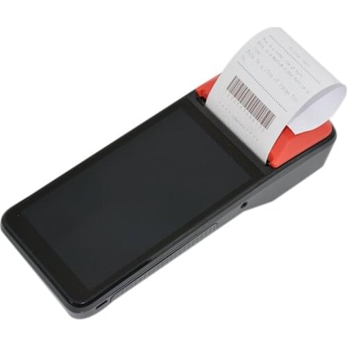 Android 7.1 Handheld 4G EFT POS Terminal With Printer Barcode Scanner NFC Reader R330 High performance