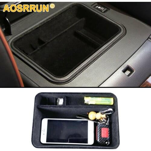 Free shipping Central Armrest Storage Box car accessories For NISSAN Patrol Y62