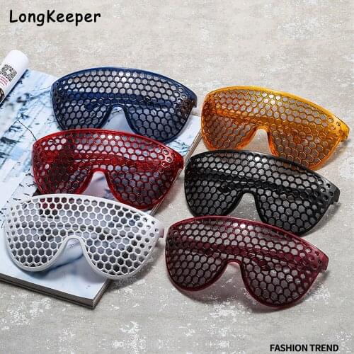 Oversize Steampunk Sunglasses Men Women Fashion Hollow out Glasses Lens Brand Designer Vintage Sun glasses lentes de sol hombre