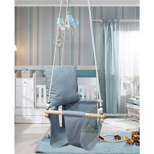 Altev Wooden Filled Baby Ceiling Swing Height: 42 cm-Width: 42 cm-Height: 26 cm Rope HOOK GIFT