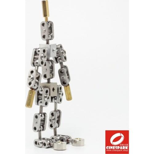 Baby type Not-Ready-Made stainless steel DIY stop motion character puppet armature kit