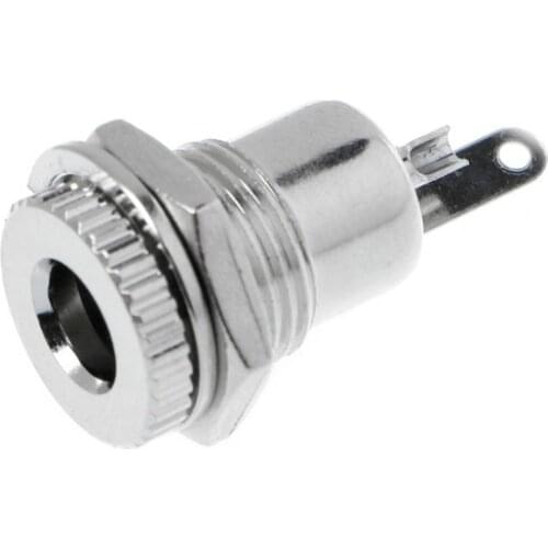 5.5 mm x 2.1mm DC Power Jack Socket Female Panel Mount Connector