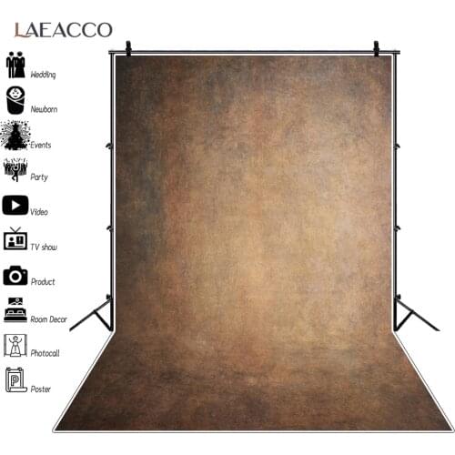 Laeacco Abstract Gradient Solid Color Grunge Backdrop Baby Portrait Pet Toy Shower Photography Background Photo Studio Photocall