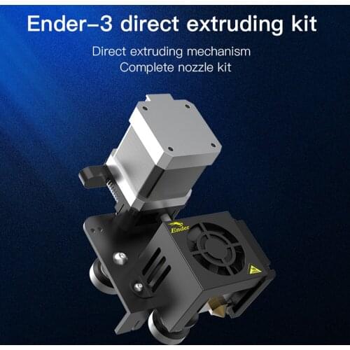 Original Creality 3D Ender-3 Full Assembled Direct Extruding Machanism Kit with Cooling Fan for Ender-3 Series 3D Printer