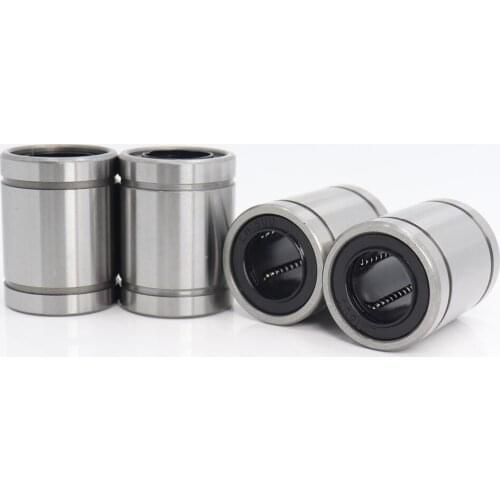 LM50UU Linear Motion Bearings 50*80*100 mm ( 2 Pcs ) Standard LM50 LM 50mm Linear Bearing LM50 UU Suitable for automatic recorde