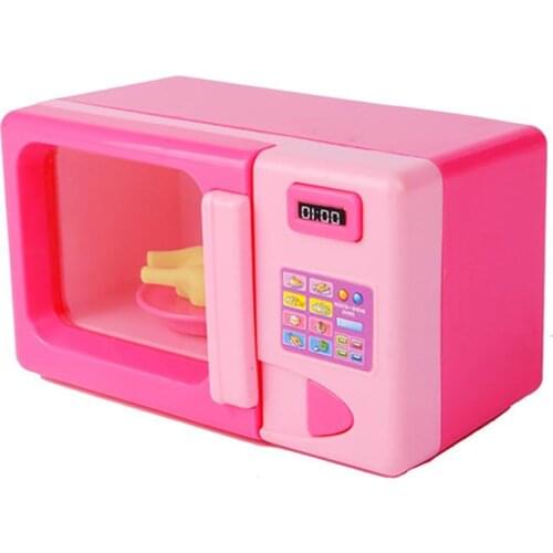 Portable Simulation Microwave Toy Kids Children Electric Food Boy Girl Gift