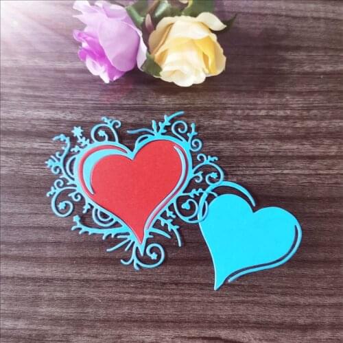 Metal cutting die Love border card paper embossing scrapbooking craft diy photo album cutting dies