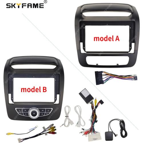SKYFAME Car Frame Cable For KIA Sorento 2013-2015 Screen Dask Kit BIG Fascia Frame