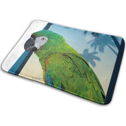 Also Called A Severe Macaw Mat Rug Carpet Anti-Slip Bedroom Entrance Door Mat Macaw Macaw Or Simply Maracana It Is A Bird Of