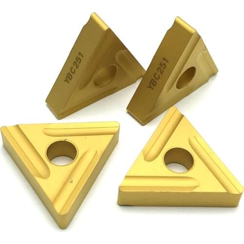 TNMG220408R YBC251 Original carbide inserts Lathe Tool TNMG 220408R Professional Steel Stainless Steel Processing Turning Insert