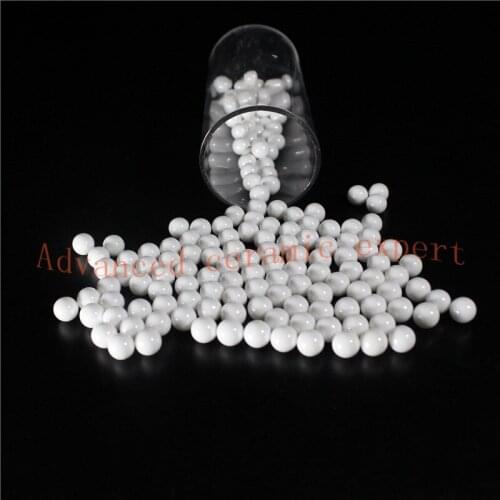 High Precision Zirconia Ceramic Ball D6.35mm/High Wear Resistant and Strength Zirconium Oxide Balls for Bearings