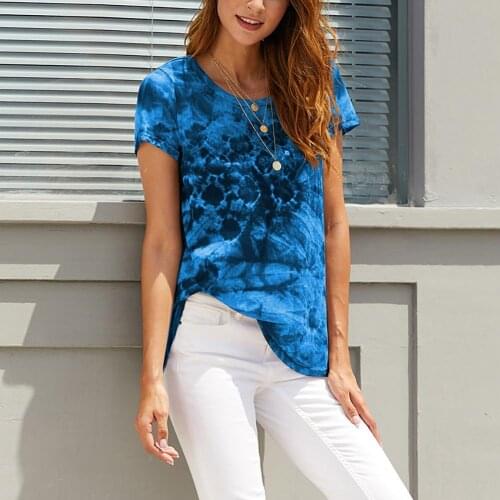 Women Crew Neck Short Sleeve Leopard Skull Print Loose Casual T Shirt Top Shirts womens T-shirts woman tshirts female T-shirt