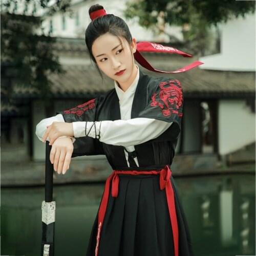 Tang Dynasty Ancient Costumes Hanfu Dress Women Swordsman Cosplay Clothing Lady National Costume Fairy Outfit Ethnic wear 90
