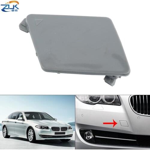 ZUK Front Bumper Hauling Hook Eye Lid Trailer Cap Unpainted 51117246868 For BMW 520 523 525 528 530 535 F10 F18 2011-2013