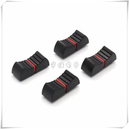 10 Piece 23.5*9*9.5MM straight slide potentiometer mixer push rod plastic cap plastic console volume hat inner hole 4MM