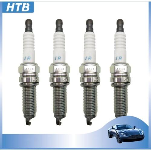 4 PCS 12290-R71-L01 Dual Iridium Spark Plug DILZKR7A11G 92924 For Honda Accord Odyssey Pilot 3.5L Acura TL 3.5 L 12290R71L01