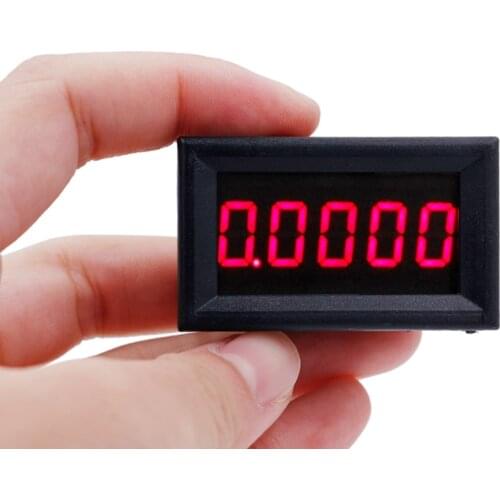 5pcs New Panel LED Red 5 bit digital DC 0.0000-3.0000A Meter Amperemeter current Tester Car Motorcycle Gauge Ammeter Monitor 20