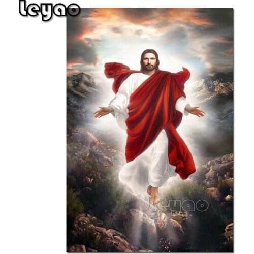 Home decoration Diamond embroidery Jesus christ 5d diy diamond painting religious full drill mosaic rhinestones painting,icons