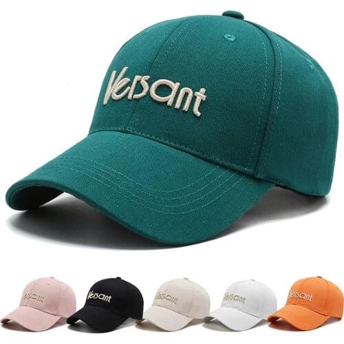 2021 New Fashion Men Women Casual Simple Baseball Cap Solid Color Cotton Hat Black Pink White Orange Hats for Men Gorras Hombre