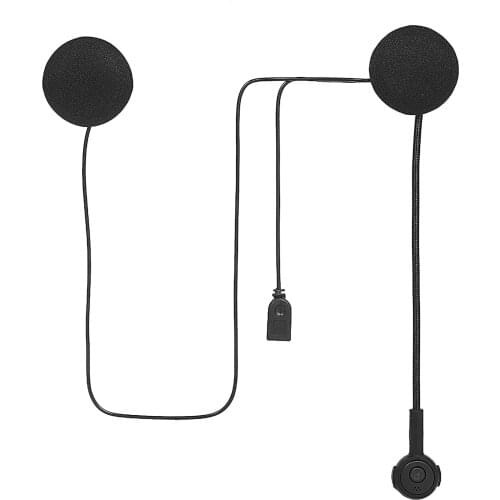 Motorcycle Helmet Headset Bluetooth intercom Heaphones Wireless Helmet Earphone Hands free with Microphone Music Call Control