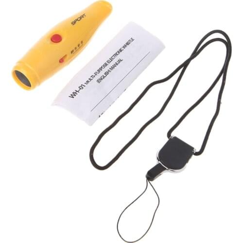 Electronic Whistle Hand-Held Three Tone for Sports Basketball with Laniard