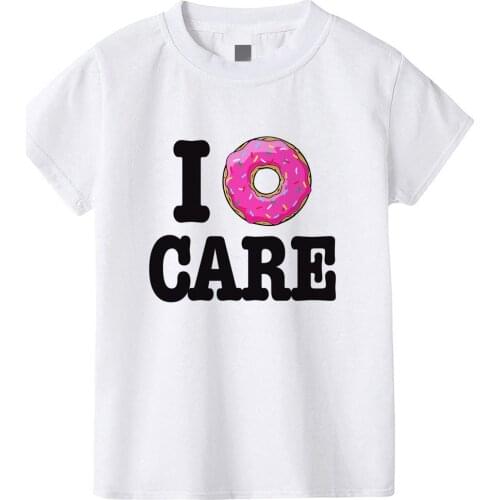 I O CARE Print Tshirt Girl Summer Top Short Sleeve O-neck Children Casual Tee Baby Girl Summer Clothes KT-2116