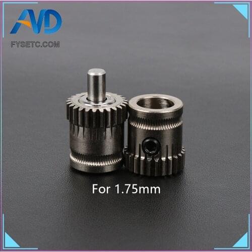 Drivegear Kit ID 8mm Dual Drive Gear Extruder Kit Cloned Btech Upgrade For Prusa i3 3D Printer Bowden Extruder 1.75 mm Filament